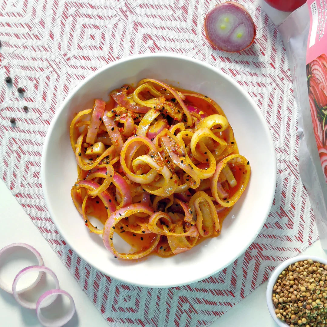 Piyaz Achar (Onion pickle)